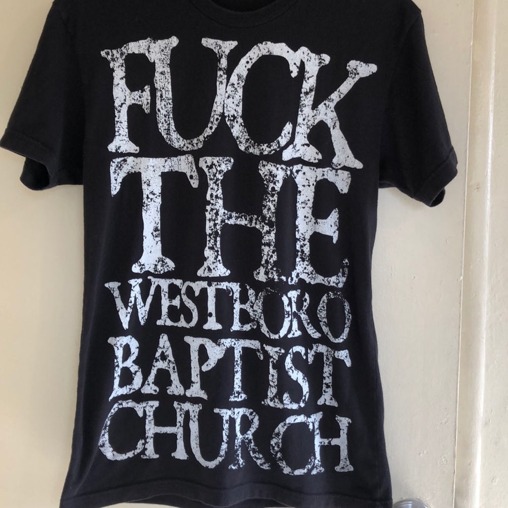Fuck the Westboro Baptist church tee BCC